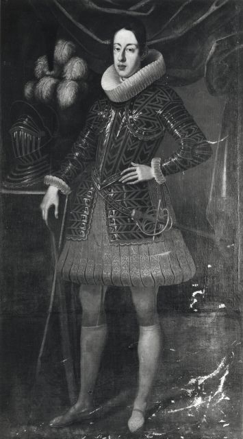 A. C. Cooper — Anonimo fiorentino - sec. XVII - Ritratto di gentiluomo — insieme